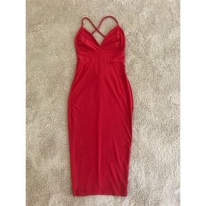 Bodycon, midi length dress